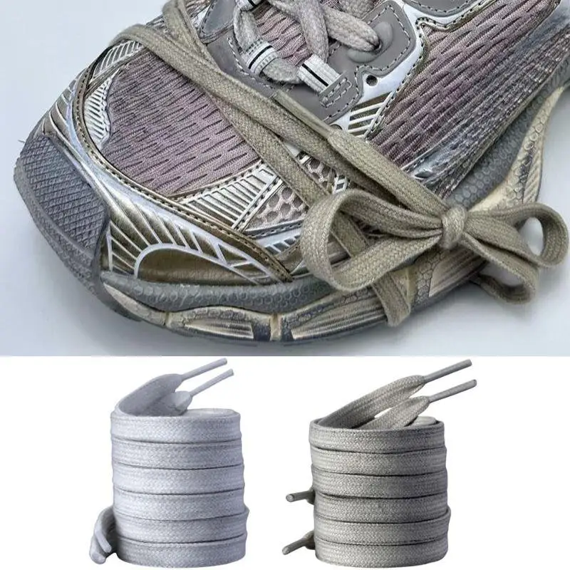 Dirty Shoe Shoelace 1Pair 100cm Length Rope Toe-strip shoe laces shoelaces without ties Sneaker Training Shoes Laces