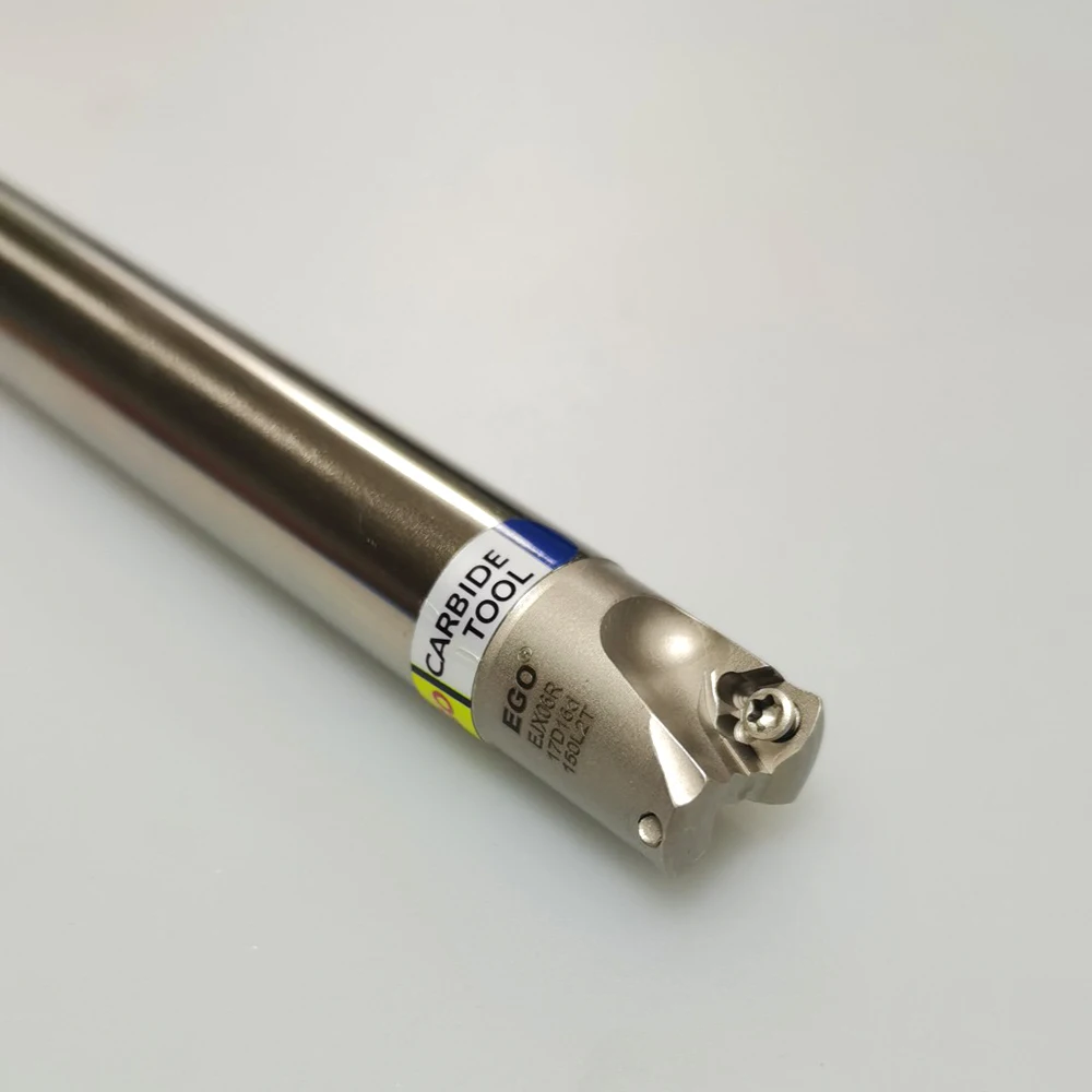 EGO Anti-vibration Fräser Grobe Maschine EJX06R 2T Zwei Zähne Für JOMT06 JOMW06 Einsatz Drehmaschine Werkzeug Post stange Halter EJX 06R