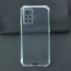 Blackview BV9200 Soft TPU Black Transparent Protective Phone Case Shell for Blackview BV9200 (Clear)