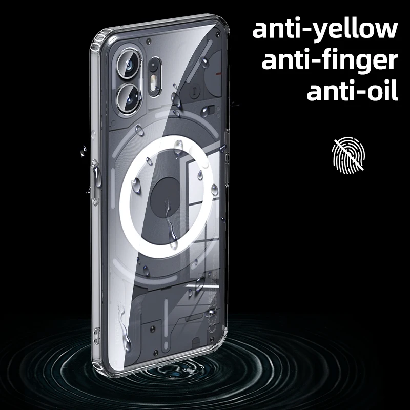 Shockproof Magnetic Wireless Charging Protective Case with Airbags