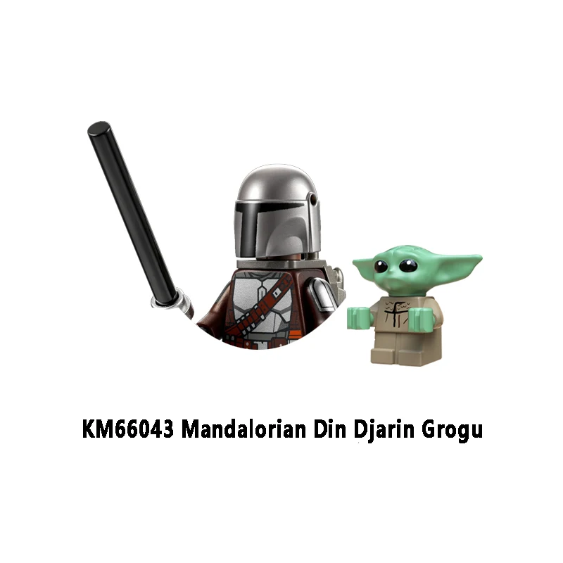 Lego Figurine 5pcs Baby Yoda The Mandalorian Minifigures Lego Star
