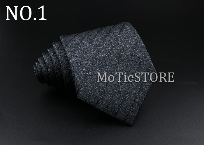 Männer Jacquard Klassische Gestreifte Krawatte 8cm Polyester Männlichen Krawatte Für Business Hochzeit Party Anzug Hemd Täglichen Tragen Zubehör geschenk – Detail 2