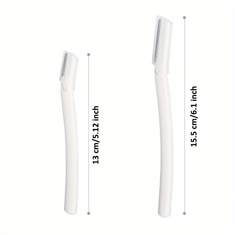 Eyebrow Trimmer Set Safe Eyebrow Trimmer Makeup Tools Stainless Steel Eyebrow Scissors with Comb Hair Removal Shaver Eyebrows Shaping