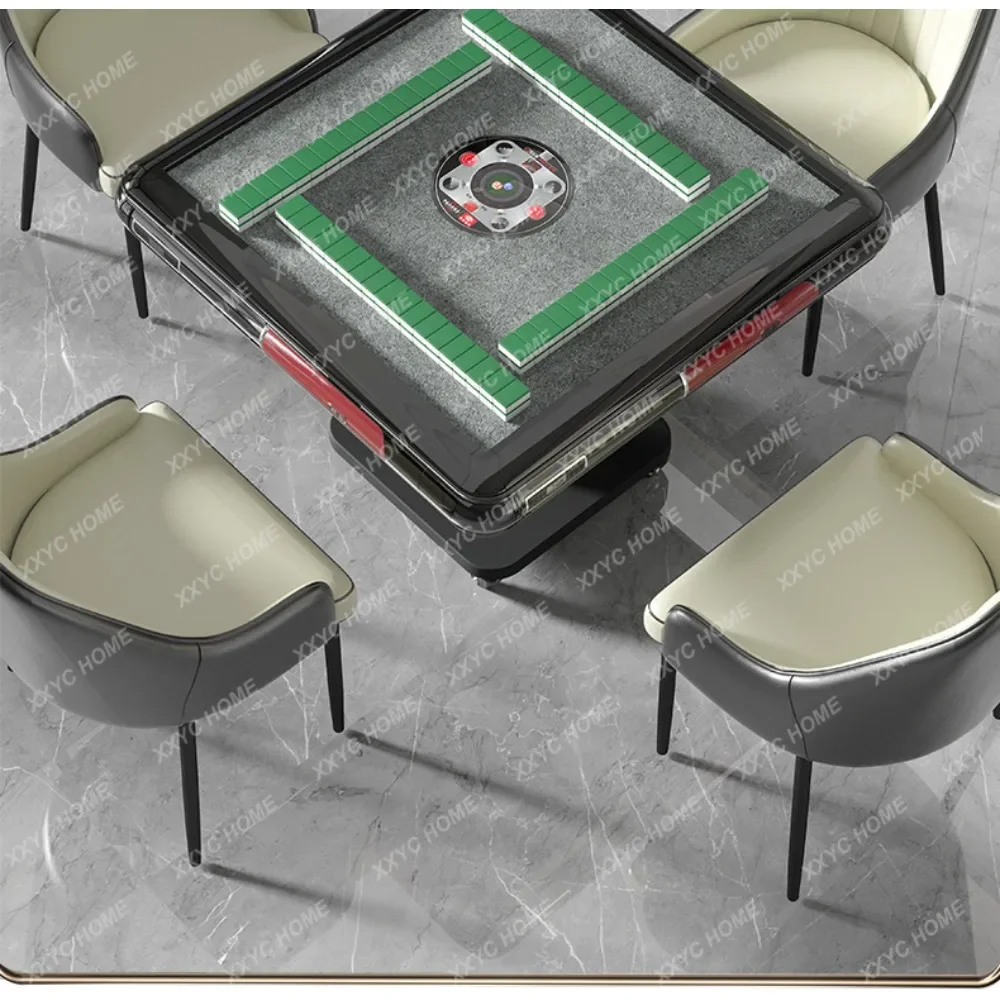 

T258 High-End Folding Thin Mahjong Machine Automatic Folding Mahjong Table Chess Household Dual-Use