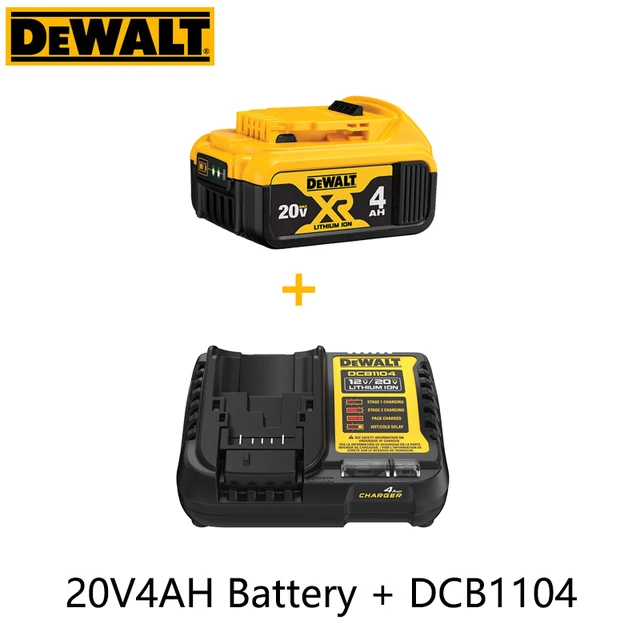DEWALT 18V 20V Original Lithium Ion Battery 1.7AH 2AH 4AH 5AH DCB182 DCB184  DCB203 DCB204