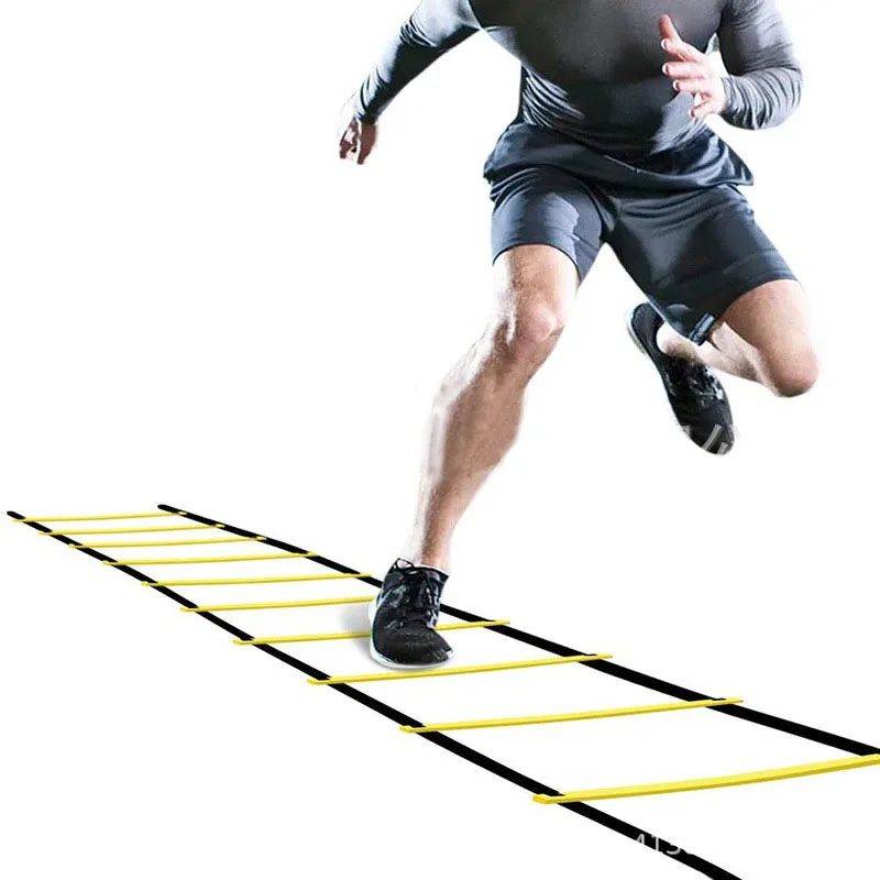 Portable Agility Ladders Football Basketball Soccer Training Jump Ladder Energy Staircase Speed Flexibility Fitness Nylon Stair