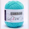 50g/Ball Knit 100% Cotton Mercerized Embroidery Crochet Knitting DIY Yarn Crocheting Bag Crafts Christmas WY75 5