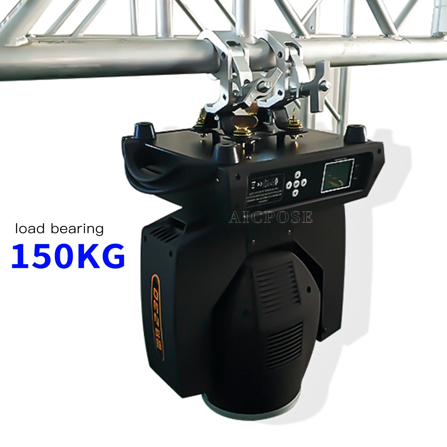 150kg Aluminum Fold Clamp Hooks Stage Light Hanging Hook Truss Tube Moving Head Beam Lights Connector Clip stage light hook