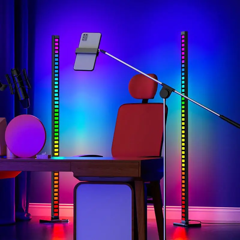

Граффити Смарт RGB с голосовым управлением ритм фотообои Ослепительная музыка атмосфера фотография настольного компьютера