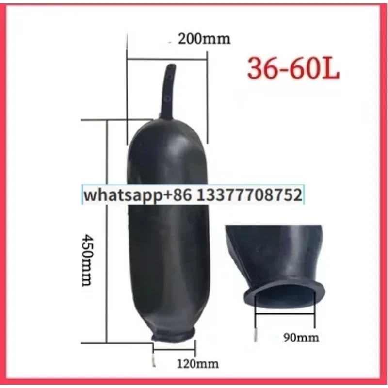 Rubber Bladder Water Storage 8L 24L 100L 150L 200L 300L Pressure Tank Air Bag / Full Self Priming Cold and Hot Water Pump