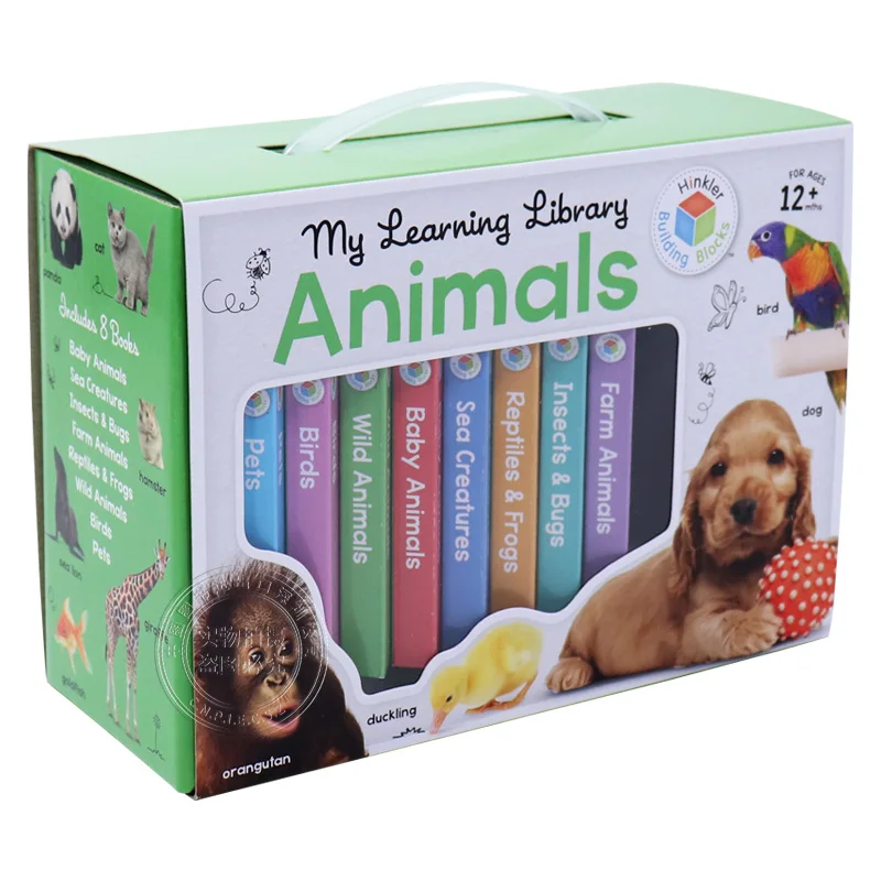 

Milu My Learning Library Animals Children's Early Education Books