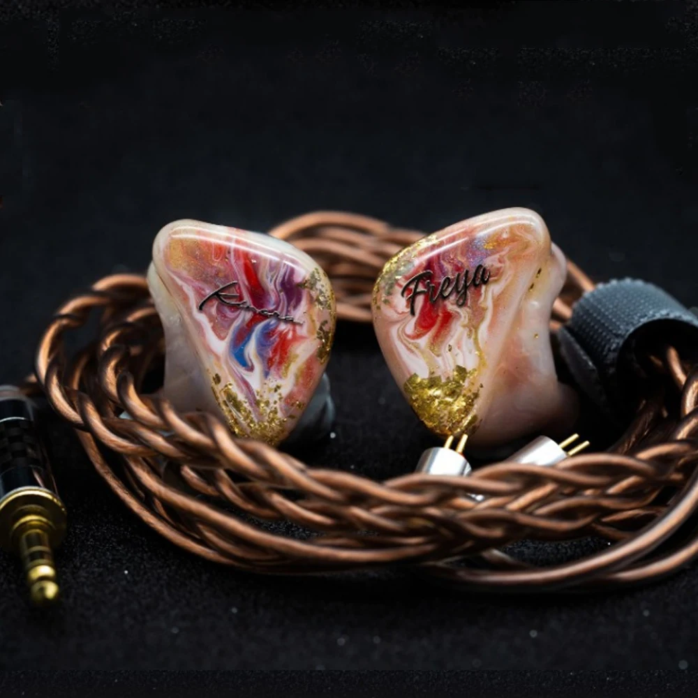 KINERA Freya 3BA+1DD Hybrid 4 Driver Unit HIFI In Ear Monitor Earbud With 2Pin Cable Earphone IEM Hand-painted Shell Headset