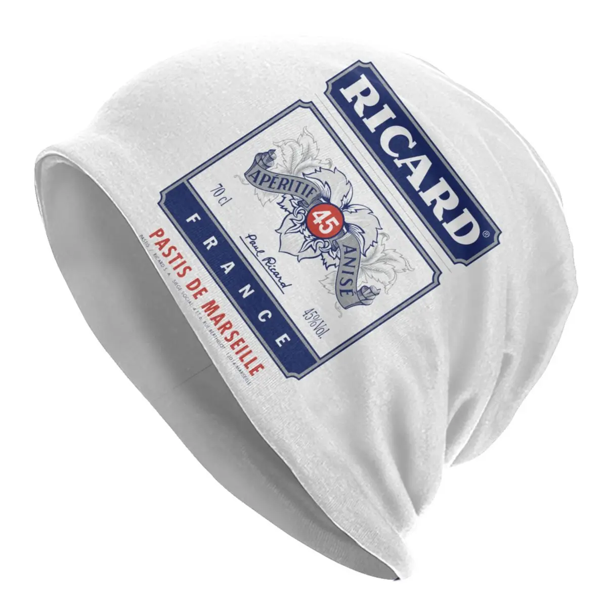 

France Ricards Bonnet Hat Knit Hat Men Women Fashion Unisex Adult Winter Warm Skullies Beanies Caps