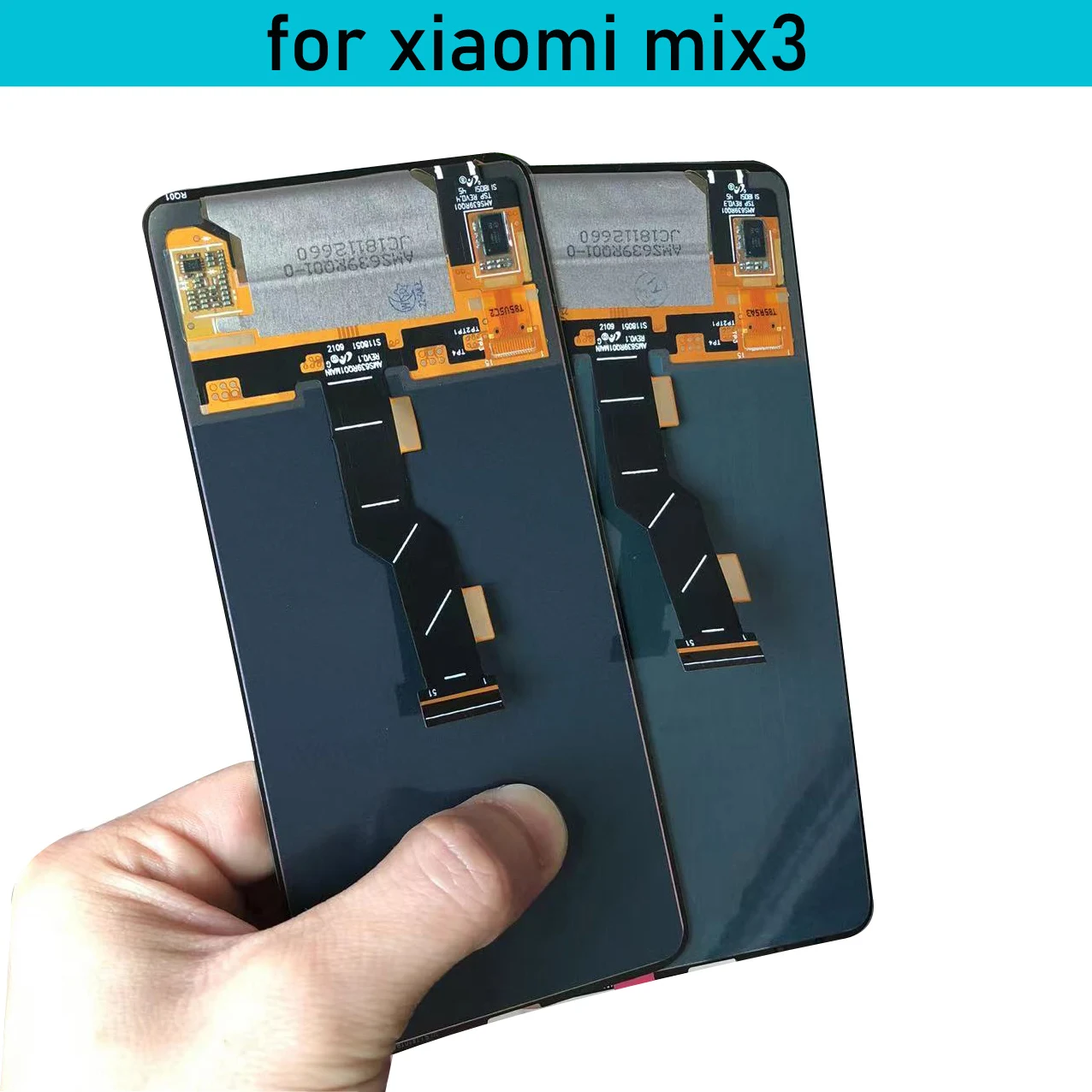 

OEM NEW Amoled LCD Display XIAOMI MIX 3 10 point Touch Screen Digitizer Assembly Mi Mix3 LCD 5G M1810E5GG 4G M1810E5A