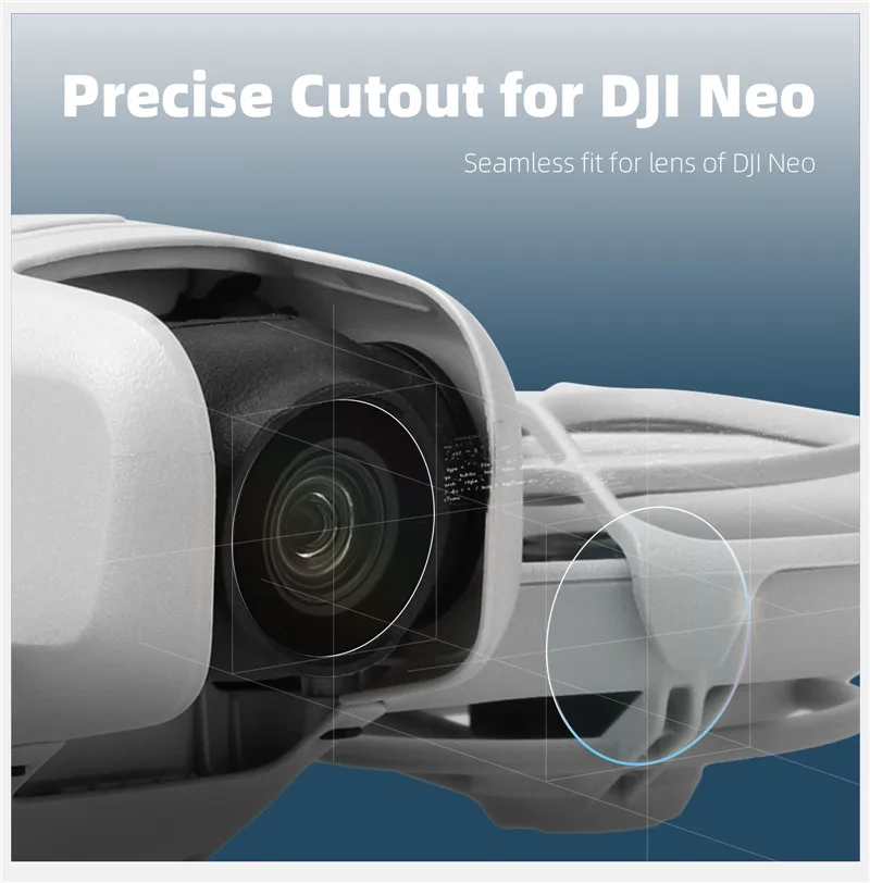 Description Picture 6 of itemDrone Camera Lens Tempered Film for DJI Neo Tempered Glass Anti-Scratch Film Protector Film for DJI NEO Drone Accessories