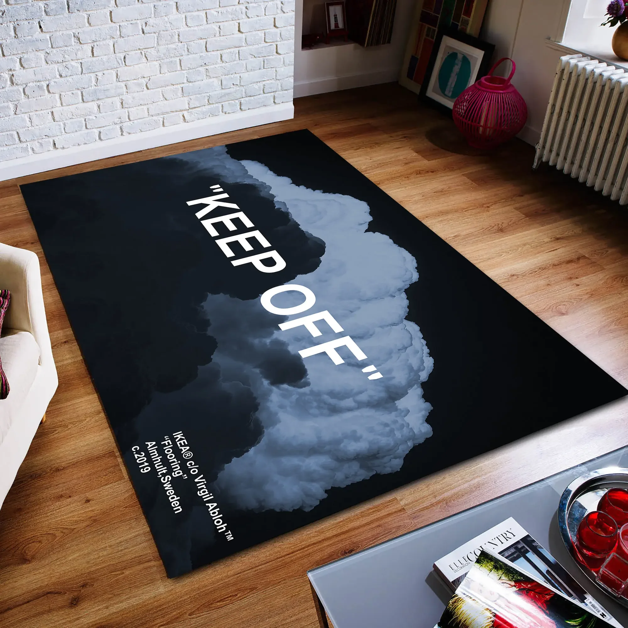 Keep Off Carpet Keep Off Clouds Rug Traditional Abstract Rug Home Decor Modern Popular Non slip Area