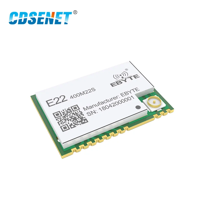 433MHz SX1268 LoRa Transceiver Module CDSENET E22-400M22S SMD 20dbm Long Range 6.5Km Transmitter and Receiver TCXO rf Module