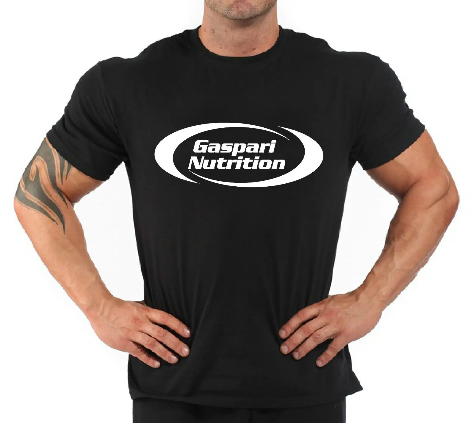Maglietta Bodybuilding Fitness Palestra 'Gaspari Maniche Lunghe O Corte