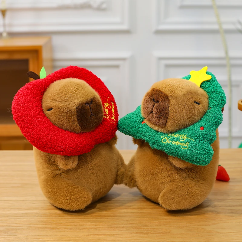 Capybara Plush Toy - Soft, Fluffy Decorative Pillow