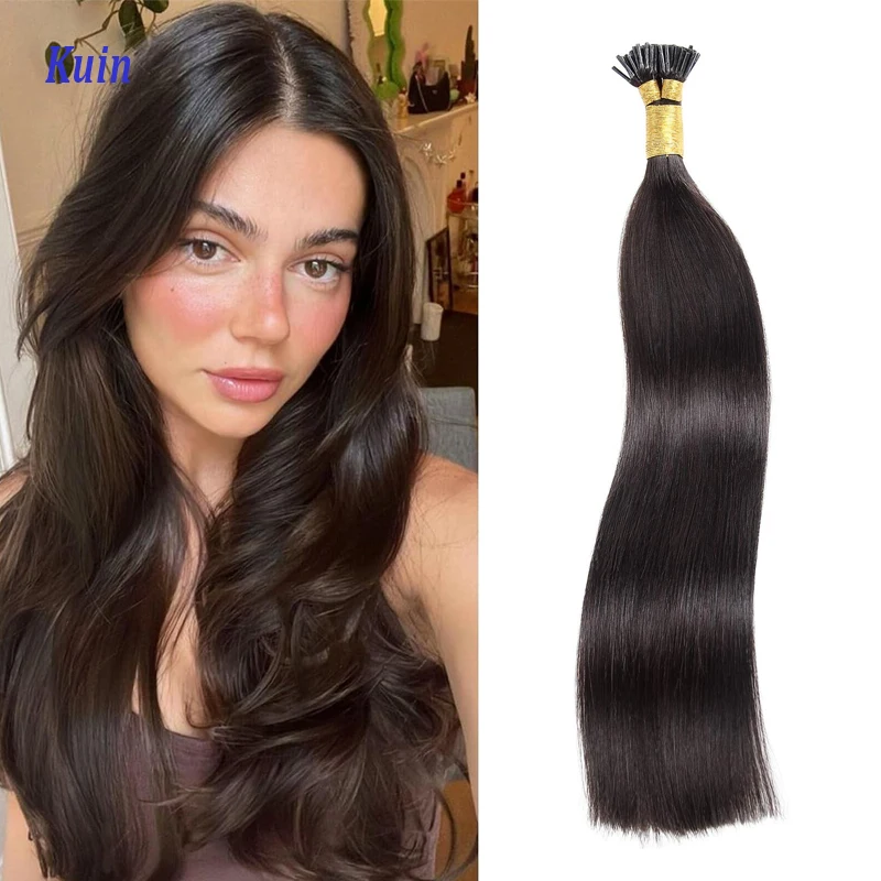 I Tip Human Hair Extension 40g/50g per pack Remy Straight Real Human Hair Extensions Pre Bonded I Tip Extensions