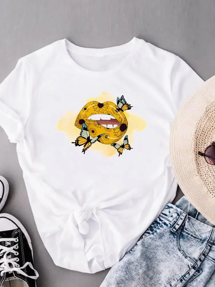 

Повседневная футболка, леопардовая трендовая Милая модная летняя одежда с коротким рукавом, женская одежда, футболка с графическим принтом