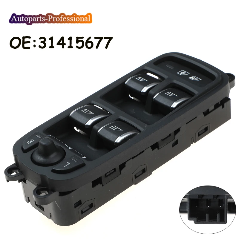

Новый главный выключатель управления окном питания, детский замок, складная функция 31415677 для Volvo XC60 2014-2017 S60L 2014-2019