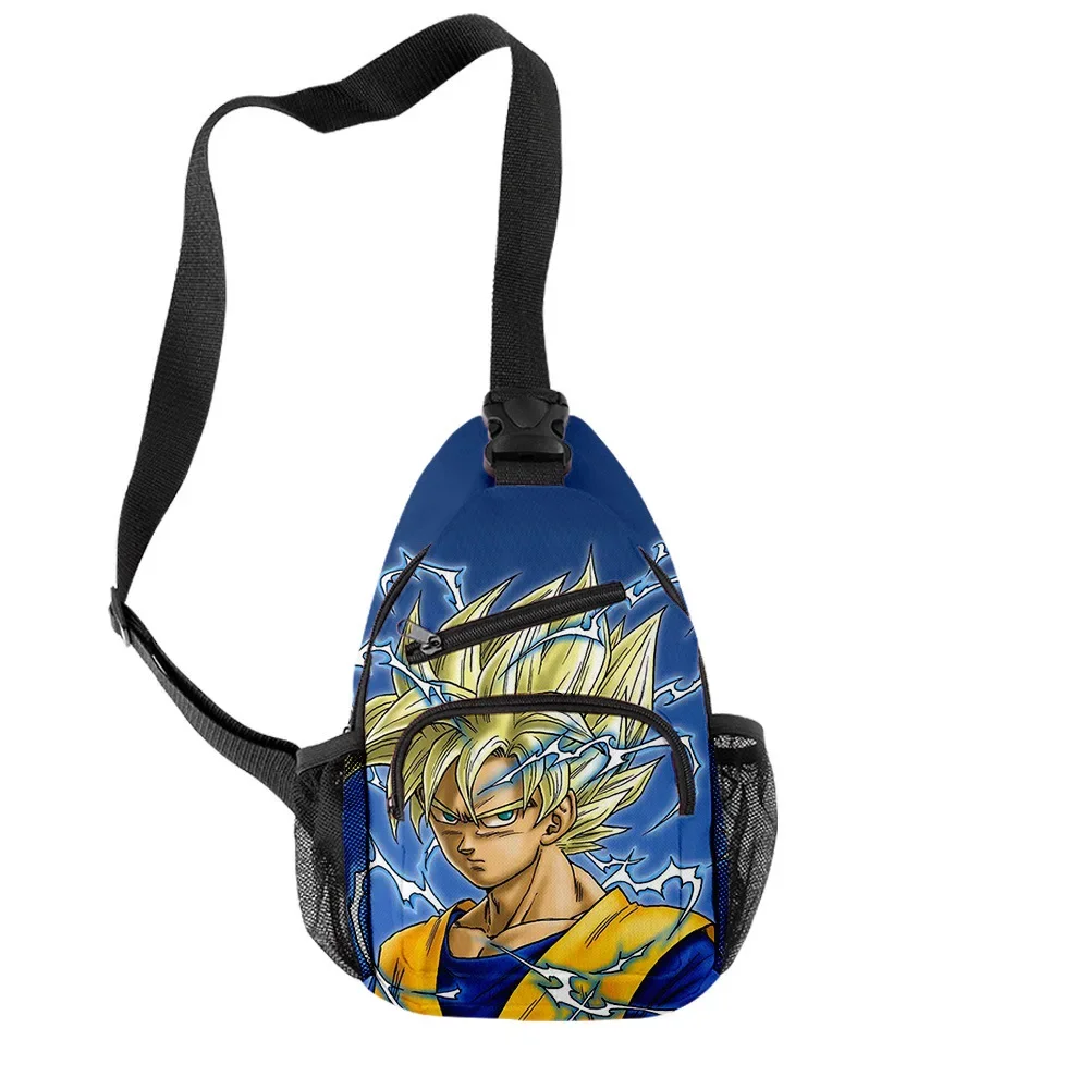 

Dragon Ball Anime Peripheral Two-dimensional Men and Women Models Neutral Messenger Bag Cool and Simple Shoulder Bag