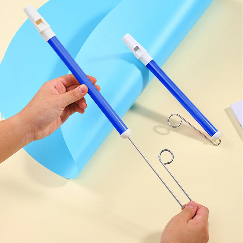 Fun Yoyo Flute Tie Rod Slide Whistle Small Musical Instrument Classic Music Piccolo Toy Children Gifts