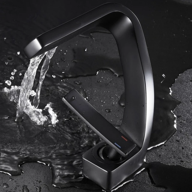 ติดตั้งก๊อกน้ําอ่างล้างหน้าบนดาดฟ้าห้องน้ํา ก๊อกน้ําหลุมเดียว ก๊อกผสมร้อนและเย็น 3