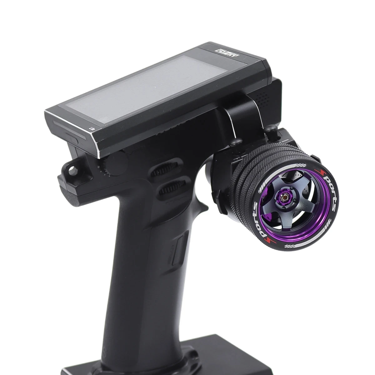 Per Sanwa Mt4/Mt5/M12/M17 Futaba 4Px/7Px/10Px Flysky Nb4 Ko Ex Next Wfly X9 Volante Rc Telecomando Volantino In Metallo