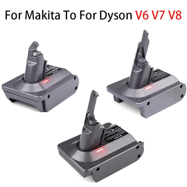 V6 Adapter for Makita 18V 4Ah Battery BL1850 Convert to Dyson V6 DC58