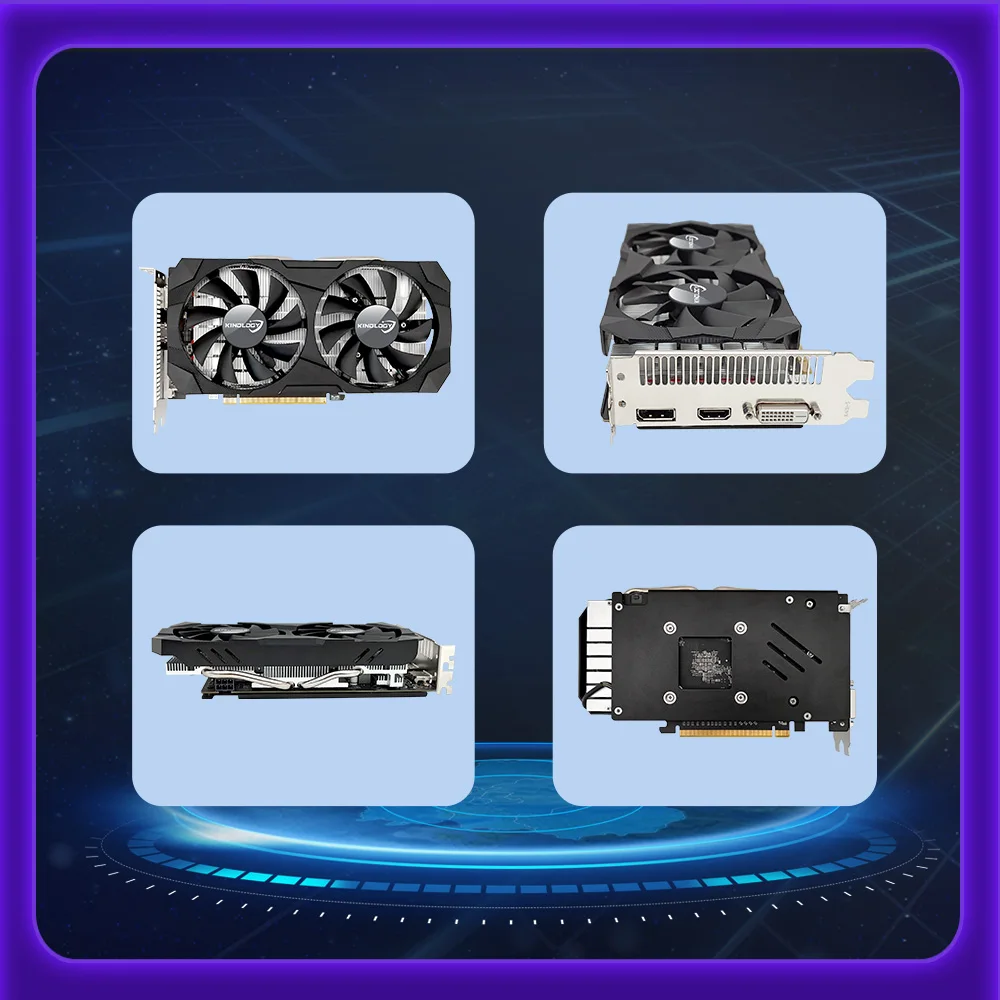 Kinology AMD RX 580 16GB 2048SP Brand New Graphics Cards GDDR5 GPU