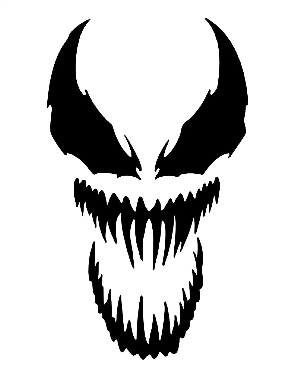 Zxc тату эскиз улыбка