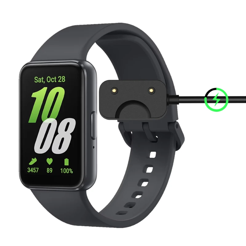 Type C Smartwatch Dock Charger Adapter USB Charging Cable Base Cord Wire For Samsung Galaxy Fit 3 R390 Smart Watch Accessories
