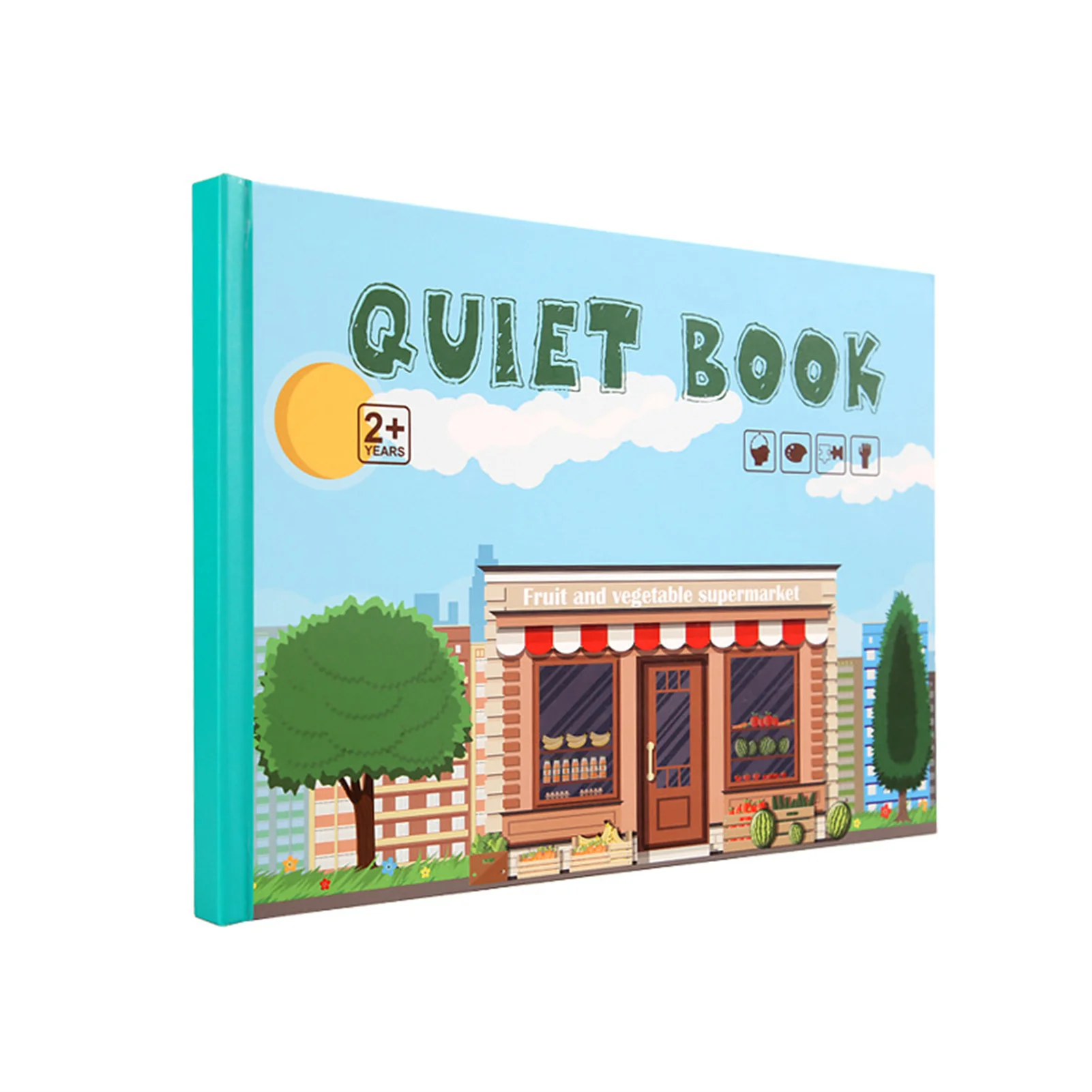 

Busy Book For Boys And Girls To Develop Learning Skills Quiet Book Preschool Educational Travel Toy Gift For Toddlers