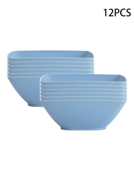 reusable Large size plastic square bowl 1