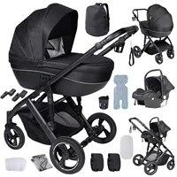 Poussette 3 en 1 avec nacelle, landau pour nouveau-né, poussette pour bébé, siège auto pour bébé, poussette de haute qualité, nacelle de sommeil 6