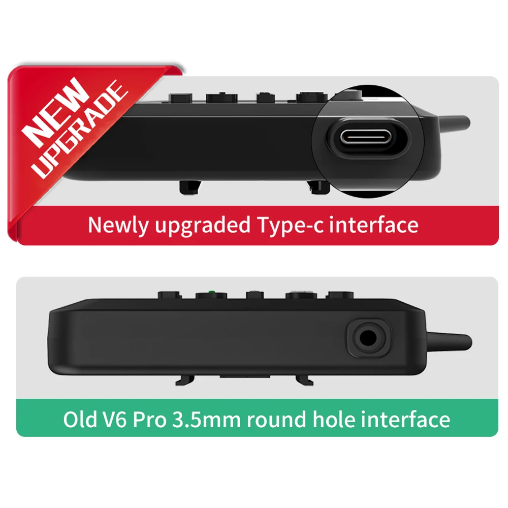 1/2/4 Pcs Type-C interface Referee In-Ear Earphones EJEAS Original Referee Intercom Headset For EJEAS V4 C /V6C PRO Full Duplex