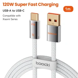 Toocki 120W 6A USB - C Fast Charging Cable - 1pcs (1m)
