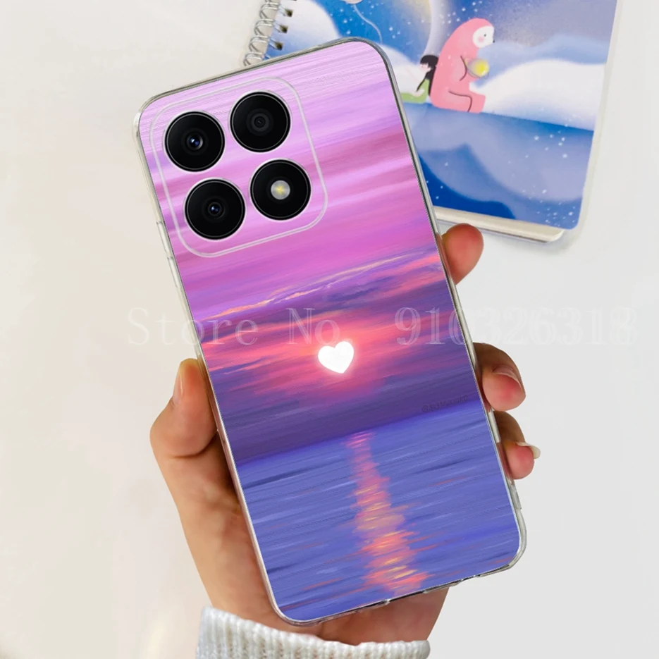 Fashionable Clear Silicone Soft Slim Phone Case - Stylish Back Cover with Bumper Protection