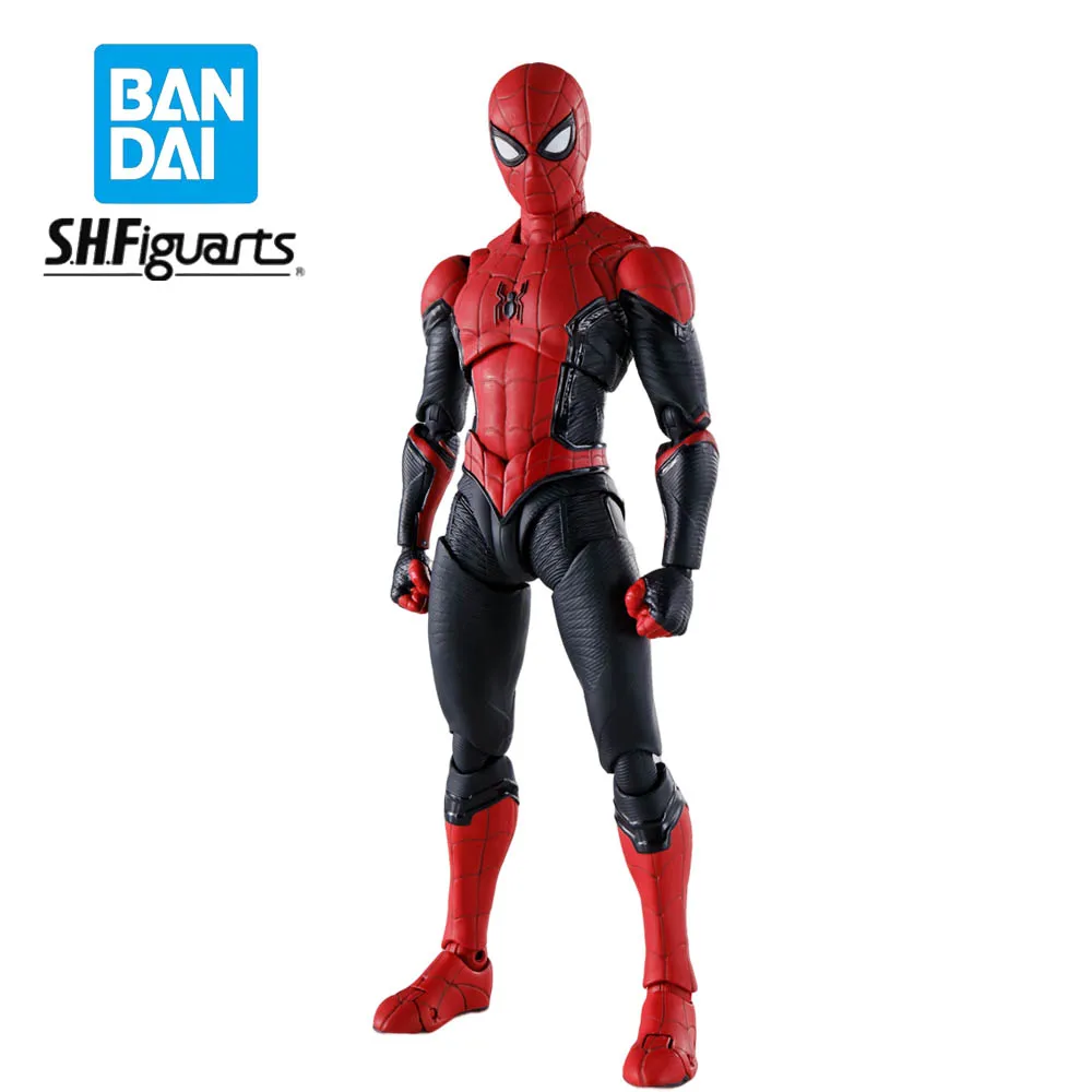 

Bandai Original SHFiguarts Spider-Man [upgraded suit] (Nowhere to go) (BS version) Action Figure Boxed Toy Ornament Figurine Toy