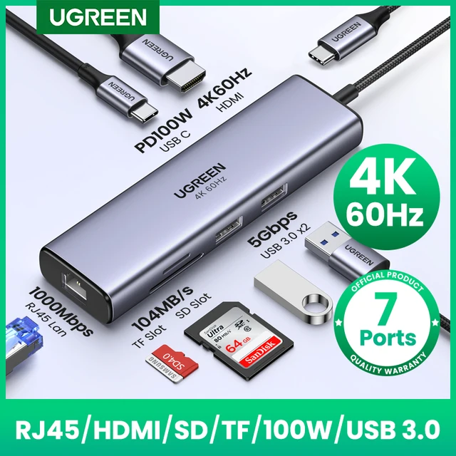 Ugreen Usb Hub 7 in 1