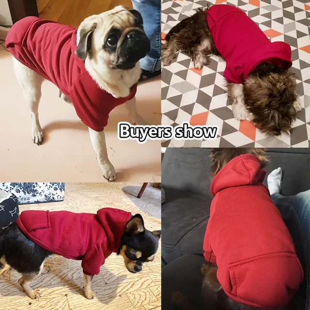 Fashion Pet Clothes For Dogs Coat Jackets Cotton Hoodies Dog Clothes Puppy Pet Overalls For Dogs Cat Clothing Pets Outfit S225 6