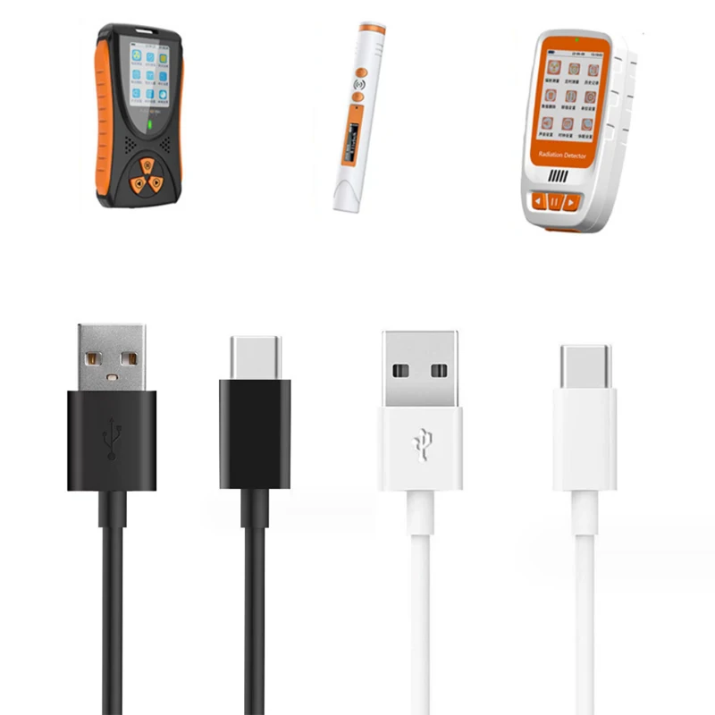 

Зарядное устройство с кабелем типа C для разных бытовых детекторов радиоактивности и ядерного излучения, измерительные приборы, Зарядные линии
