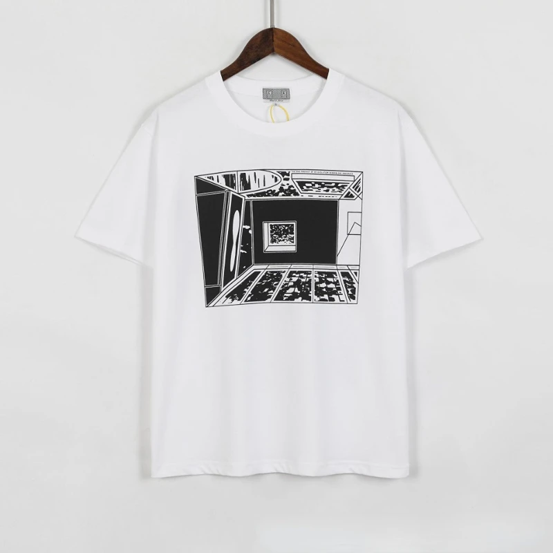 

CAVEMPT C.E Man Women 1:1 Vintage Tunnel T-shirt CAVEMPT C.E Clothing