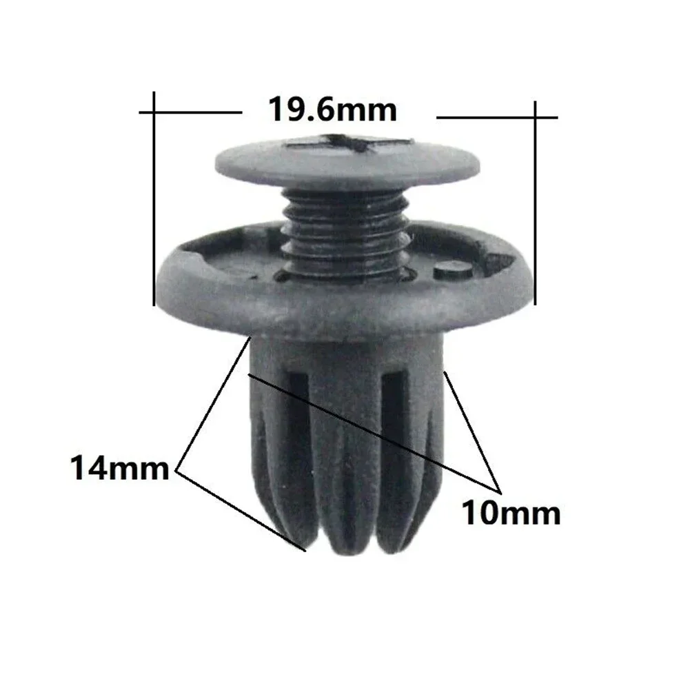 Clips de fixation de doublure de passage de roue intérieure, 30/20/10 pièces, pour BMW Mini Cooper R50 R52 R56, Clips de retenue de garde-boue de garde-boue, accessoires  34