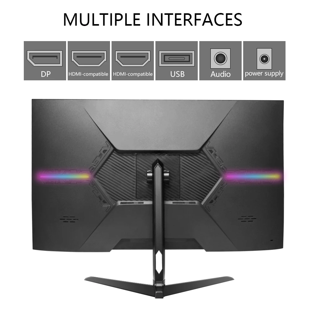 Mucai 24.5 Polegada ips monitor 360hz gamer gaming display lcd hd desktop  computador tela plana painel hdmi-compatível/dp - AliExpress