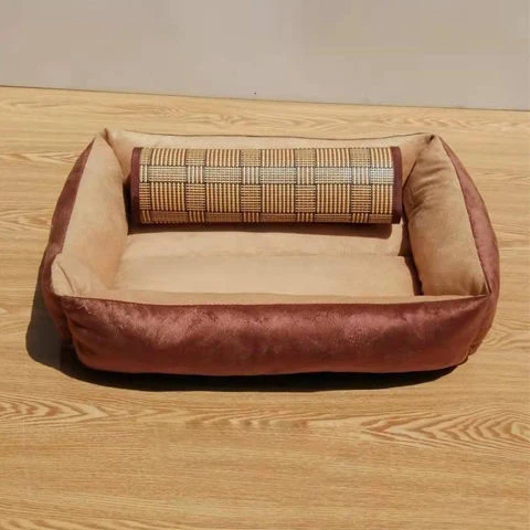 Winter Warm Pet's Kennels Washable Dog Net Bed House Four Seasons Medium Small Dog Sofa Bed Cushion Pet Supplies