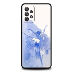 Watercolor Gymnastics Design Phone Case - Samsung A41 (A1)