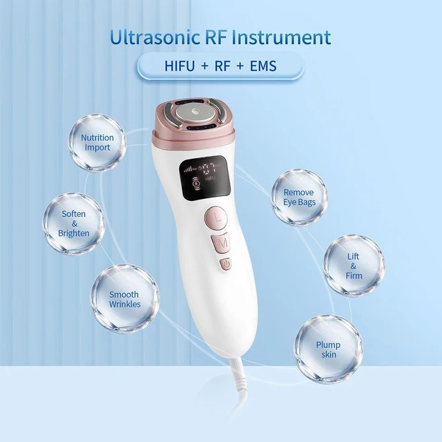 Mini Hifu Skin Rejuvenating Device Anti-wrinkle Tool Rf Lifting Machine Tightening Firming Face Beauty Devices Care Massager Ems 1